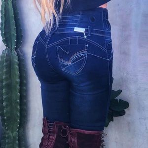 Jenna Jameson Tushy Sculpting Stretched Jeans